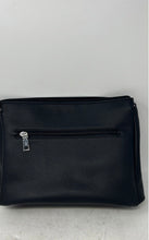 Load image into Gallery viewer, Sytrash Womens Black Pebbled Leather Inner Pockets Crossbody Bag w/ Tags
