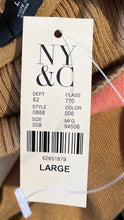 Load image into Gallery viewer, New York &amp; Company Womens Multicolor Turtleneck Sweater Dress Size L With Tags
