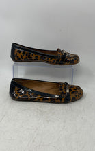 Load image into Gallery viewer, Coach Womens Berdina Brown Leopard Print Patent Leather Loafers Shoes Size 8B
