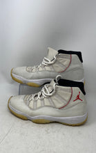 Load image into Gallery viewer, Nike Mens Air Jordan 11 Retro White Beige Red Sneakers Shoes Size 11.5
