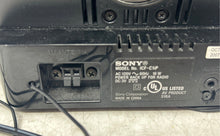 Load image into Gallery viewer, Sony Dream Machine Model ICF-C1IP Black AM/FM Alarm Clock Radio Dock Not Tested
