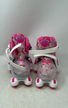 Load image into Gallery viewer, Roller Derby Girls Pink Round Toe High Top Adjustable Quad Roller Skates Sz 11-2
