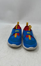 Load image into Gallery viewer, Nike Boys Flex Runner 2 DJ6039-402 Blue Red Yellow Slip-On Sneaker Shoes Size 8C
