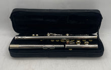 Load image into Gallery viewer, Glory Silver-Tone Closed Hole Musical Instrument Detachable Flute With Case
