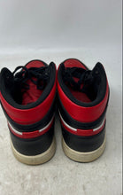 Load image into Gallery viewer, Nike Mens Air Jordan 1 Mid 554724-079 Red Black White Sneaker Shoes Size 9
