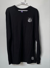 Load image into Gallery viewer, NFL Mens Black Long Sleeve Round Neck Pullover Football T-Shirt Size Large
