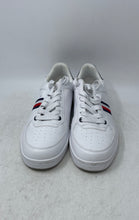 Load image into Gallery viewer, Tommy Hilfiger Mens Lei White Blue Leather Lace-Up Sneaker Shoes Size 8.5
