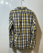 Load image into Gallery viewer, Express Mens Multicolor Plaid Long Sleeve Collared Button-Up Shirt Size Large

