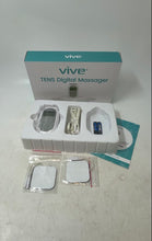 Load image into Gallery viewer, Vive 5-Mode TENS White Muscle Stimulation Digital Massager Untested
