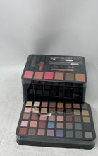 Load image into Gallery viewer, Travel Wardrobe Ultimate All-In-One Cosmetic Makeup Kit In Brown Case
