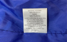 Load image into Gallery viewer, JM Collection Womens Blue Long Sleeve Hooded Utility Jacket Size PL
