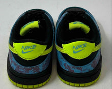 Load image into Gallery viewer, Nike Kids Dunk Low SE DV1697-900 Blue Green Leather Sneakers Shoes Size 6C
