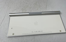 Load image into Gallery viewer, Apple A1314 White Silver Wireless Bluetooth Portable Keyboard Not Tested
