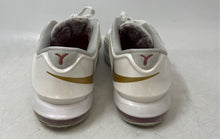 Load image into Gallery viewer, Nike Girls KD 7 Aunt Pearl 745407-176 White Lace-Up Sneaker Shoes Size 4.5Y
