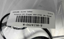 Load image into Gallery viewer, Polaroid Model PDV-0700DVD Silver DVD Player With Power Adapter Not Tested
