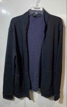 Load image into Gallery viewer, Hugo Boss Mens Blue Long Sleeve Regular Fit Full-Zip Jacket Size 2XL
