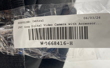 Load image into Gallery viewer, JVC GR-SXM515U Gray 320x Zoom Compact VHS Camcorder With Accessories Not Tested
