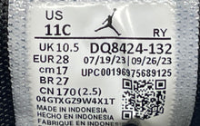 Load image into Gallery viewer, Nike Kids Air Jordan 1 Mid DQ8424-132 White Black Lace-Up Sneaker Shoes Size 11C
