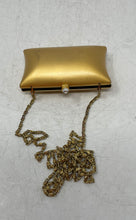 Load image into Gallery viewer, Womens Gold-Tone Formal Chain Crossbody Strap Clutch Purse Small
