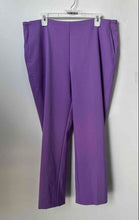 Load image into Gallery viewer, Rachel Zoe Womens Purple Flat Front Stretch Wide-Leg Dress Pants Sz 16 With Tag
