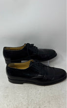Load image into Gallery viewer, Johnston &amp; Murphy Mens Black Leather Lace-Up Derby Dress Shoes Size 10

