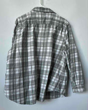 Load image into Gallery viewer, Lauren Ralph Lauren Womens White Gray Plaid Double Pockets Button-Up Shirt Sz 3X

