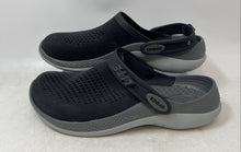 Load image into Gallery viewer, Crocs Unisex LiteRide 360 206708 Black And Gray Clog Shoes Size M 6 W 8
