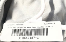 Load image into Gallery viewer, Nike Mens Gray Miami Dolphins Cotton Long Sleeve Pockets NFL Football Hoodie S
