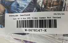 Load image into Gallery viewer, Lot Of 6 Pieces Assorted Various Genres DVD Video Games Not Tested
