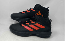 Load image into Gallery viewer, Adidas Mens Nasty Torsion 20 Miami Hurricanes Black Orange Football Cleats Sz 14
