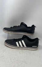 Load image into Gallery viewer, Adidas Mens VS Pace B74494 Black Leather Lace-Up Sneaker Shoes Size 11.5
