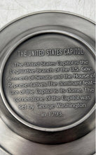 Load image into Gallery viewer, Collectible Washington DC Metal Round Shape Decorative Trinket Dish Plate
