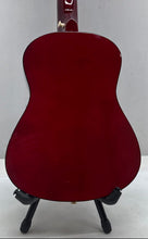 Load image into Gallery viewer, Ashthorpe Model B21 Dark Red Small Size Acoustic Guitar With Gig Bag
