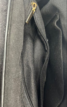 Load image into Gallery viewer, Womens Black Leather UKE Dreams Inner Pockets Shoulder Crossbody Handbag
