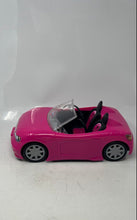 Load image into Gallery viewer, Barbie Pink Convertible Car Doll Accessory Plastic Vehicle Toy
