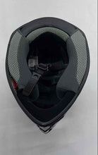 Load image into Gallery viewer, GLX White Blue Motocross Full Face Motorcycle Helmet Size M 51-52 CM
