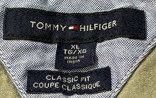 Load image into Gallery viewer, Tommy Hilfiger Mens Green Short Sleeve Pocket Classic Fit Button-Up Shirt Sz XL
