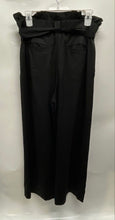 Load image into Gallery viewer, Banana Republic Womens Black Tie-Waist Wide-Leg Paperbag Pants Size 6P
