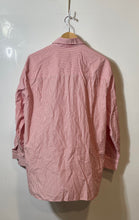 Load image into Gallery viewer, Authentic Escada Sport Womens Red White Striped Cotton Button-Up Shirt Size M
