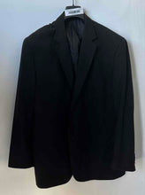 Load image into Gallery viewer, Vinci Philosophy Mens Black Long Sleeve Notch Lapel Collar Blazer Size 48R
