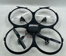 Load image into Gallery viewer, UDIRC U818A Air Black 4-Channel 6-Axis Gyro Quadcopter Drone Open Box Not Tested
