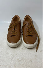Load image into Gallery viewer, Greats Brooklyn Mens Brown Leather Low Top Lace-Up Sneaker Shoes Size 9
