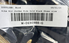 Load image into Gallery viewer, Nike Kids Jordan 1 Mid SE DR6967-071 Gold Black Sneaker Shoes Size 3.5Y
