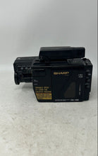 Load image into Gallery viewer, Sharp Model VL-C73U Black Variable Speed 8X Zoom Handheld Camcorder Untested
