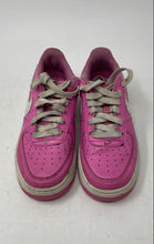 Load image into Gallery viewer, Nike Girls Air Force 1 FV5948-600 Pink Low Top Lace-Up Sneaker Shoes Size 1Y
