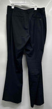 Load image into Gallery viewer, New York &amp; Company Womens Blue Striped Flat Front Stretch Dress Pants Sz 18 Tall
