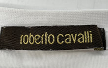 Load image into Gallery viewer, Authentic Roberto Cavalli Mens White Cotton Graphic T-Shirt Size XL Worn
