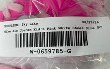 Load image into Gallery viewer, Nike Kids Air Jordan 1 Mid FD8782-116 Pink White Sneaker Shoes Size 5C
