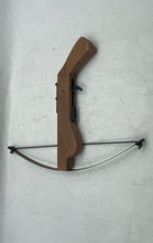 Load image into Gallery viewer, Hammer &amp; Axe Wooden Toy Crossbow Archery Set W/ Target Board And 4 Rubber Darts
