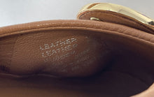 Load image into Gallery viewer, Authentic Tory Burch Womens Minnie Brown Leather Slip-On Ballet Flats Size 5.5
